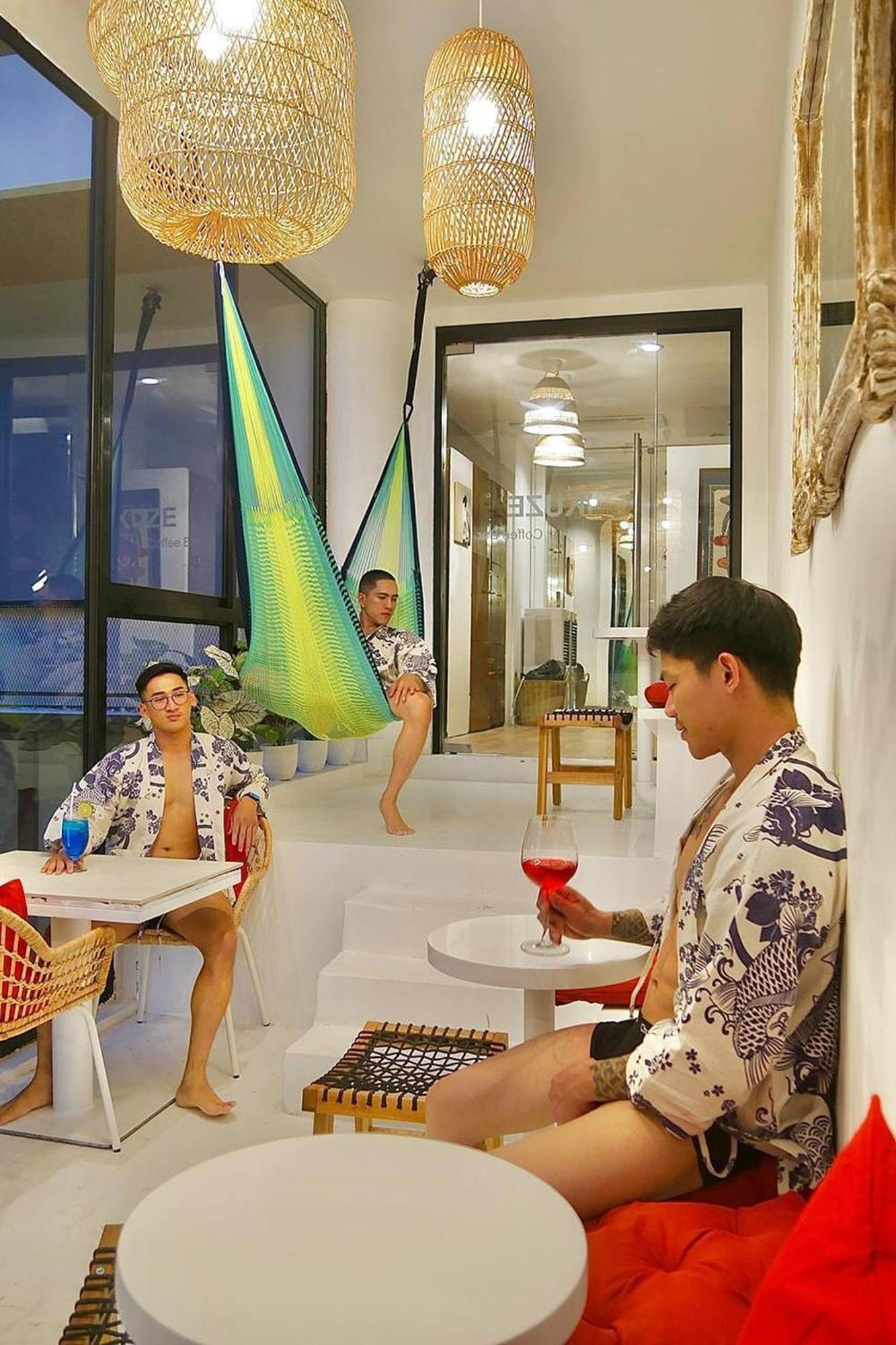 Blu Cabin Ari Stylish Gay Poshtel Bangkok Buitenkant foto